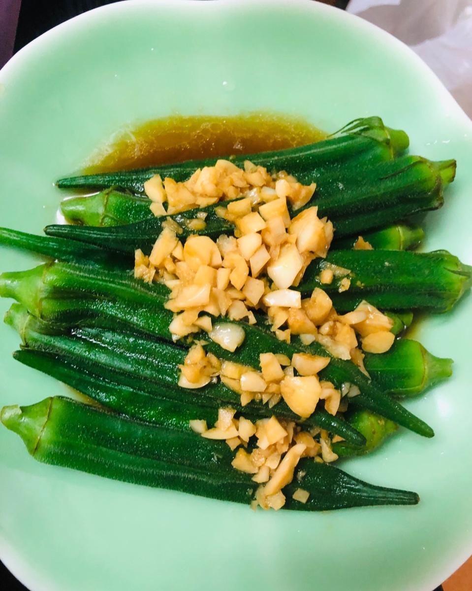 蒜蓉秋葵
