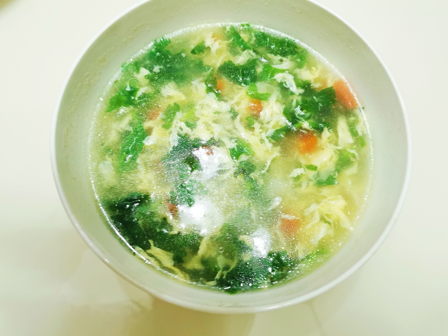 芙蓉山药蛋花汤🍲的做法 步骤5