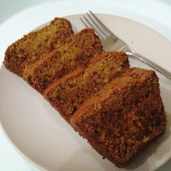 未央1895做的重油香蕉蛋糕