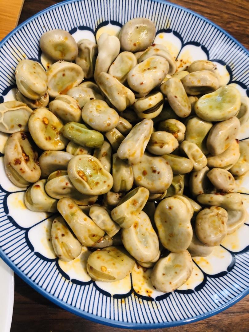 凉拌蚕豆（胡豆）