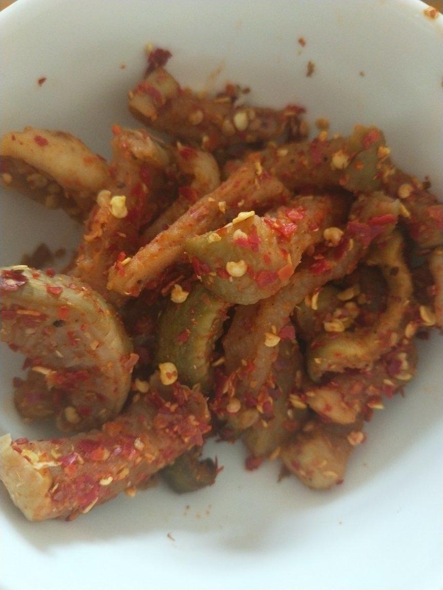 自制香辣萝卜干