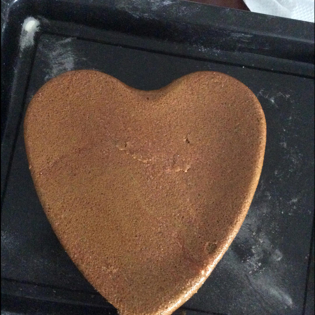 六寸抹茶戚风蛋糕