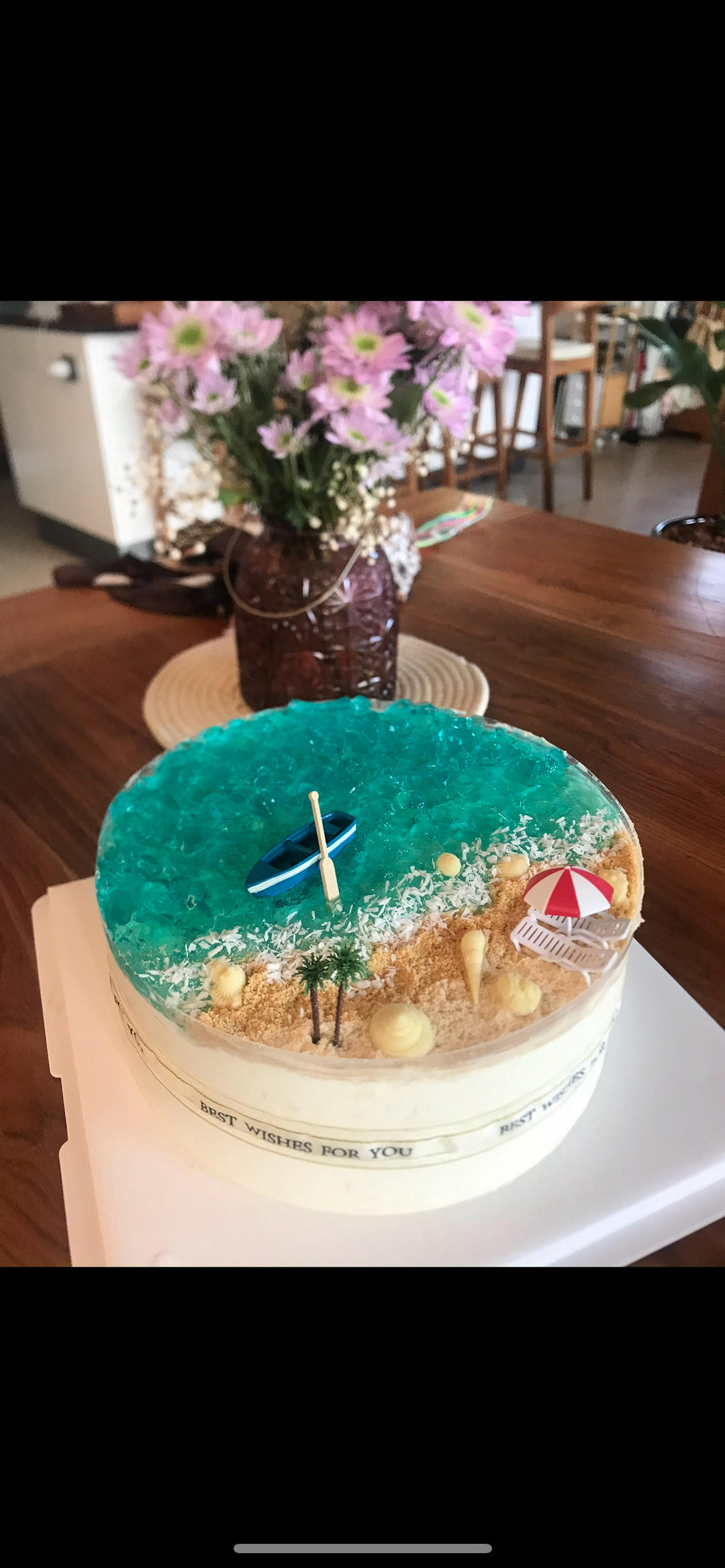 海洋酸奶慕斯蛋糕