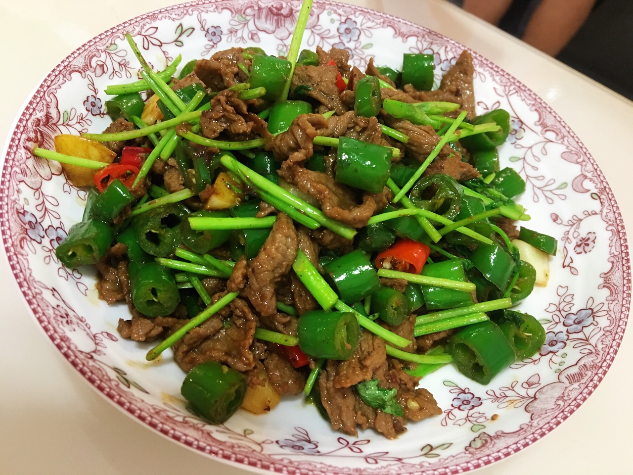 家常小炒黄牛肉