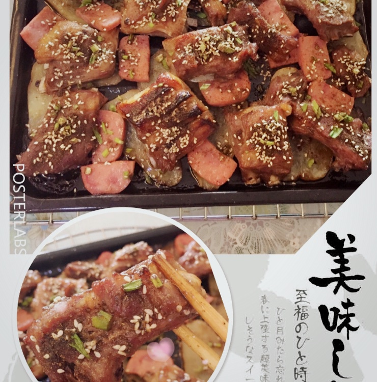 黑椒烤羊排