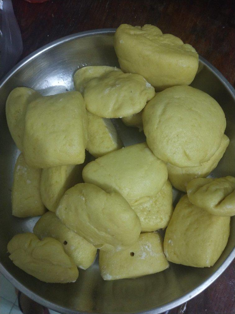 奶香玉米面馒头