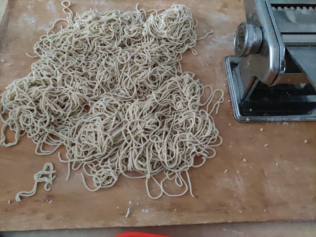自制碱水面，碱面，热干面，云吞皮，馄饨皮
