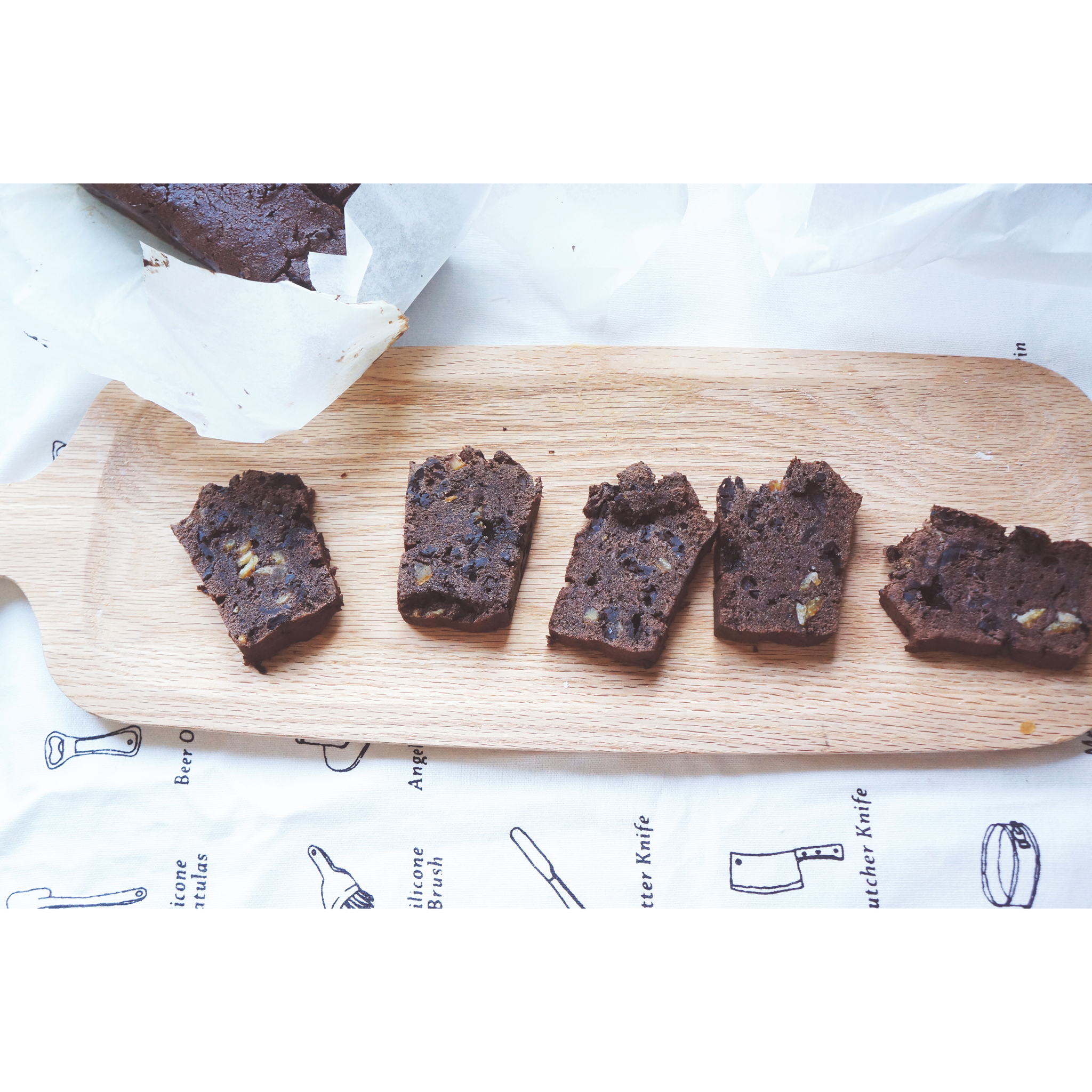 巧克力橙皮威士忌磅蛋糕