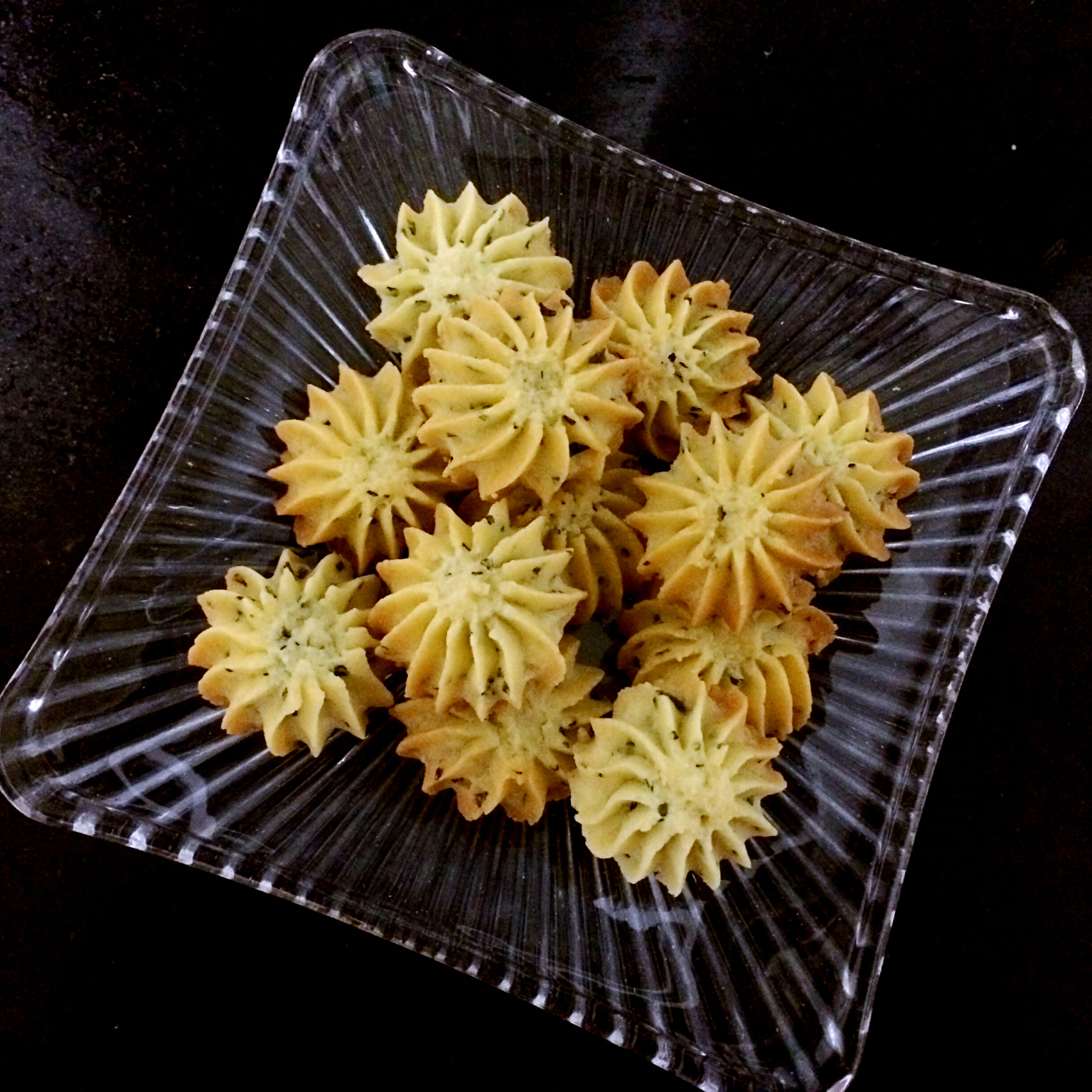葱香曲奇——酥脆的咸味饼干