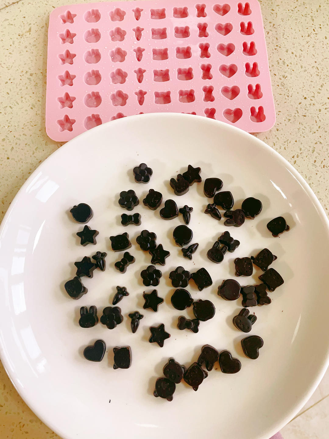 可可液块自制巧克力