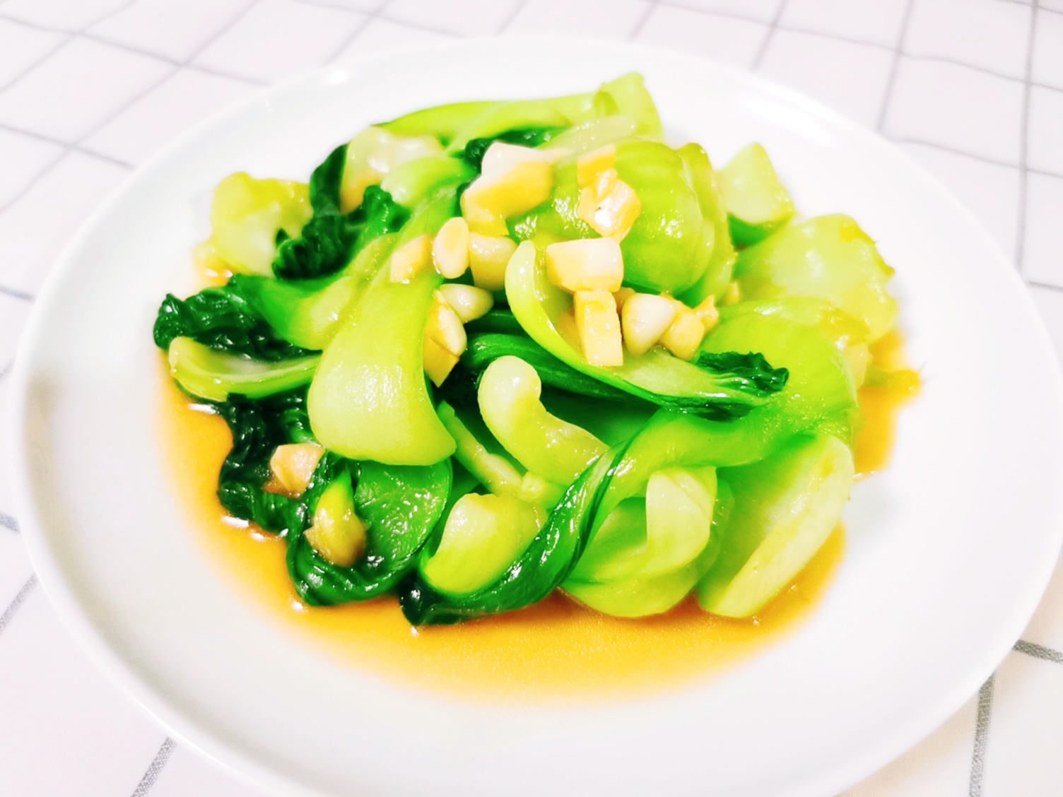 ❗五分钟小炒菜❗蚝油烧油菜❗清淡不油腻的做法 步骤6