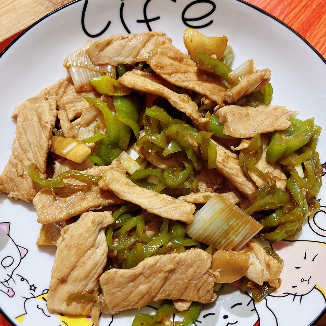 辣椒炒瘦肉片