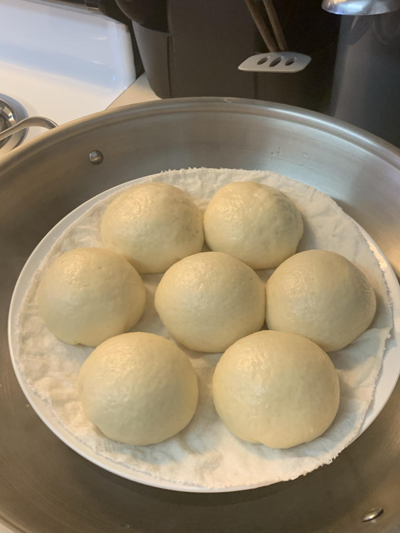 奶黄馅儿和奶黄包