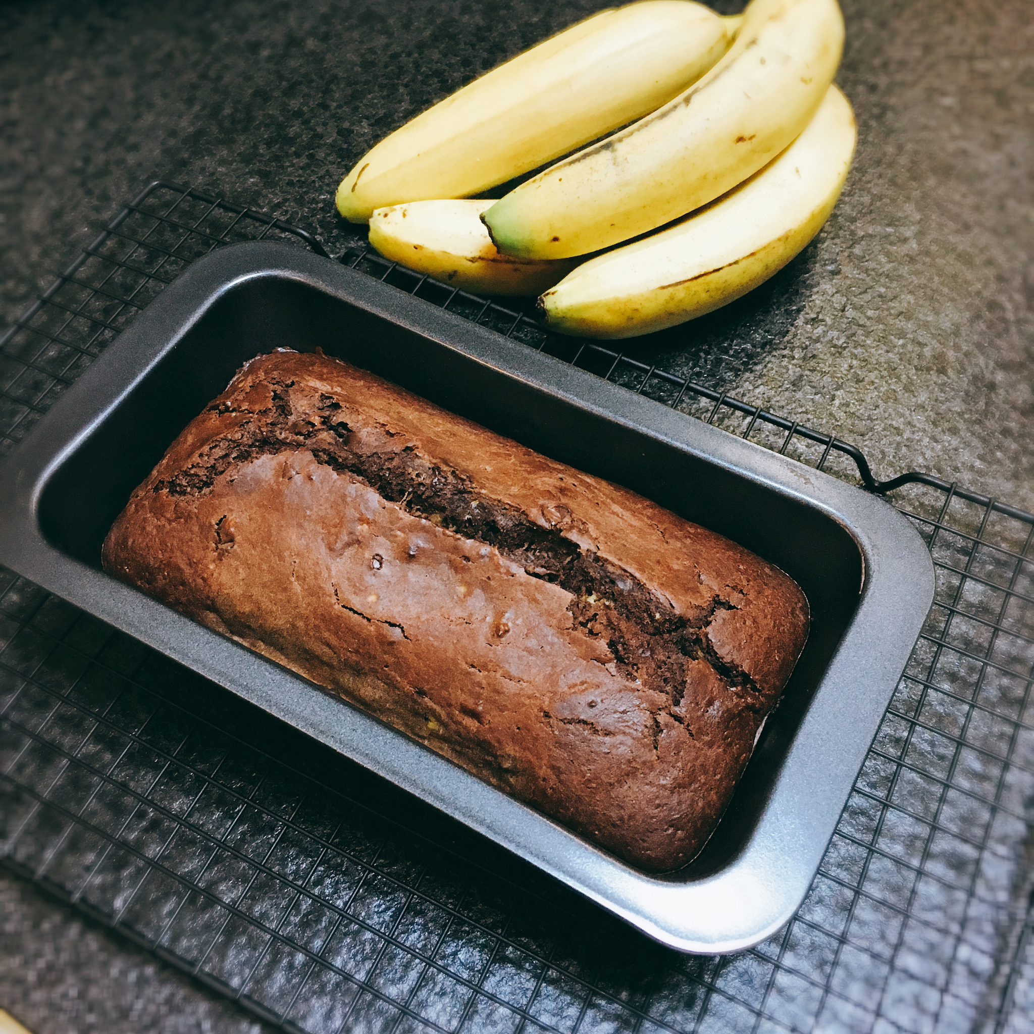 可能是最好吃的香蕉巧克力蛋糕