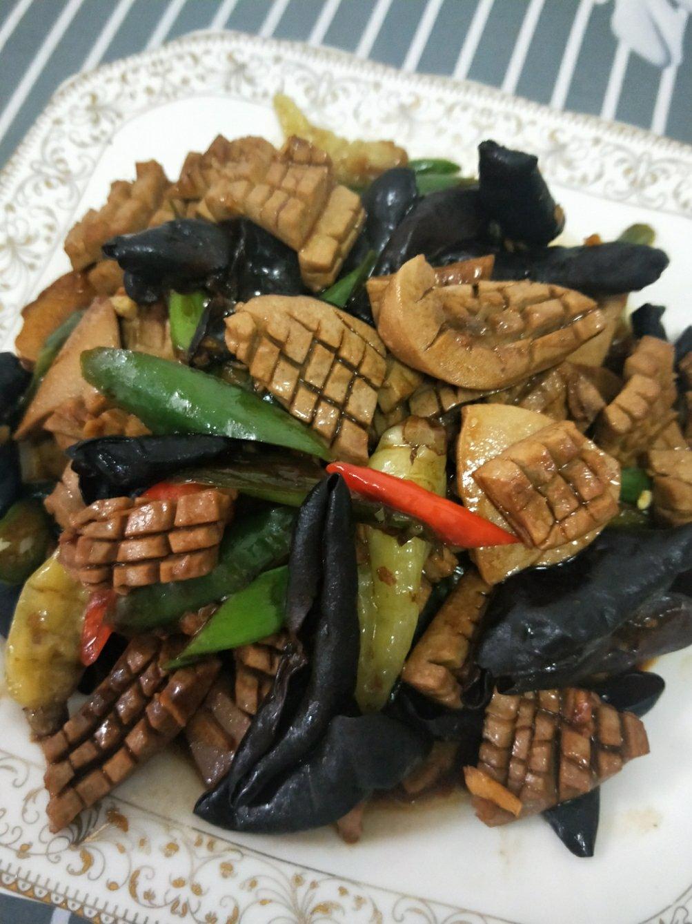 爆炒腰花