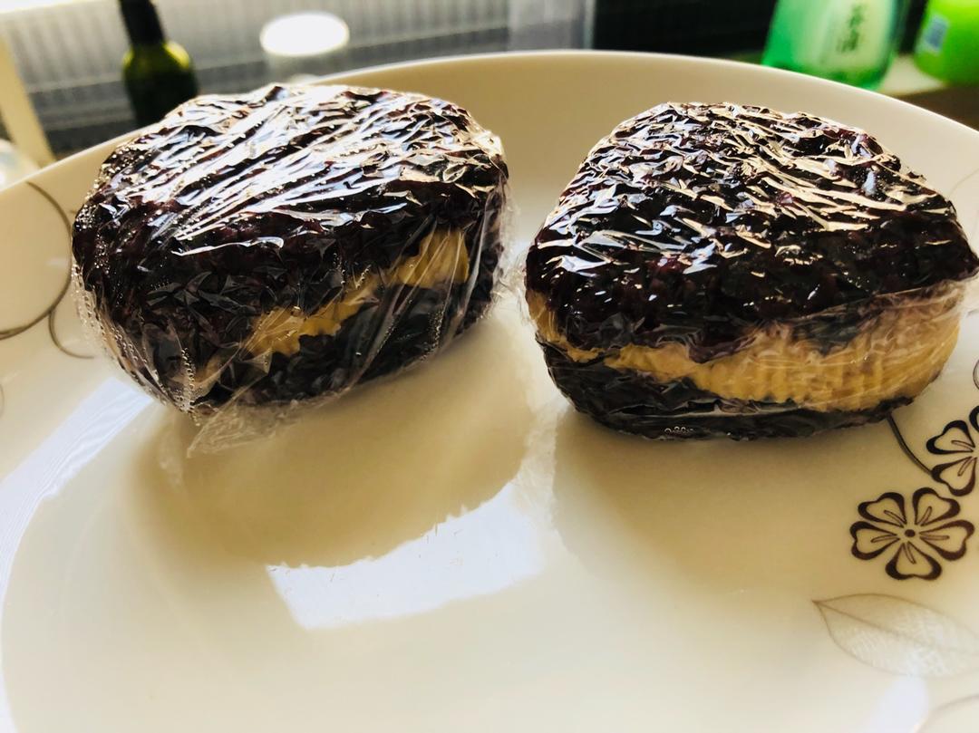 栗香黑米糕