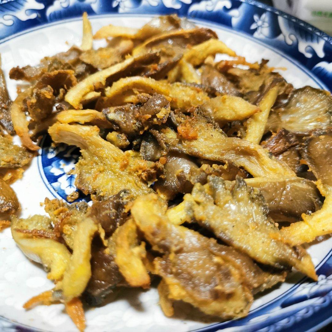 软炸蘑菇（平菇）