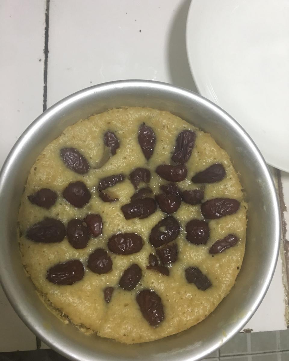 红枣糯米牛奶发糕