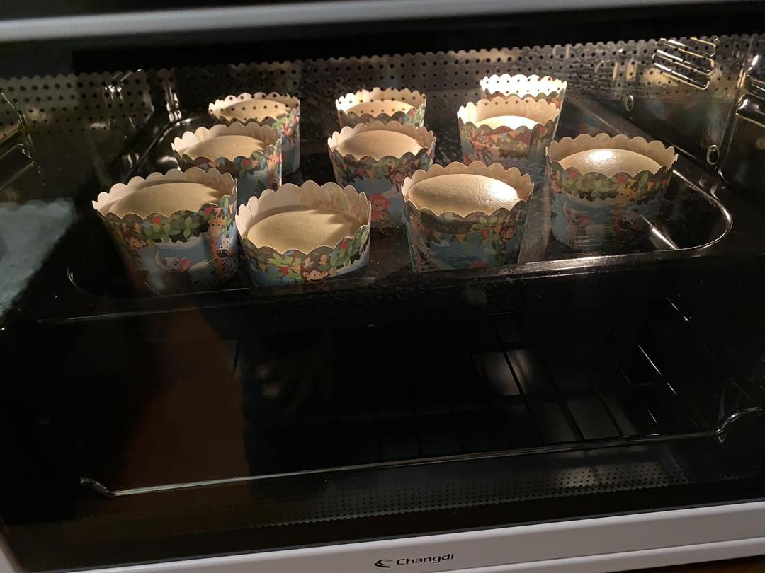 纸杯蛋糕~不开裂不倒扣不回缩