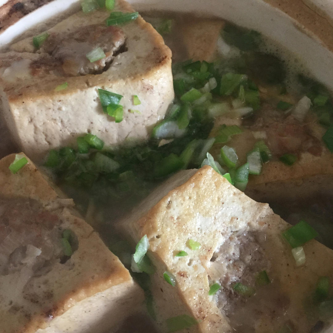 酿豆腐 豆腐箱 Tofu with Pork Mince Filling