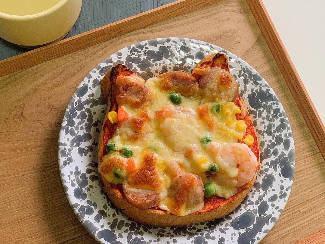 一人份吐司披萨【最好吃的披萨·快手营养早餐】