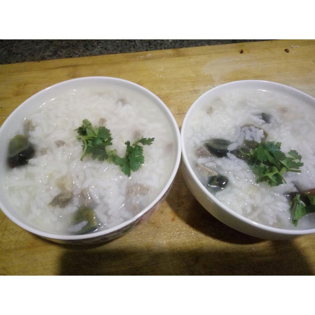 皮蛋瘦肉粥