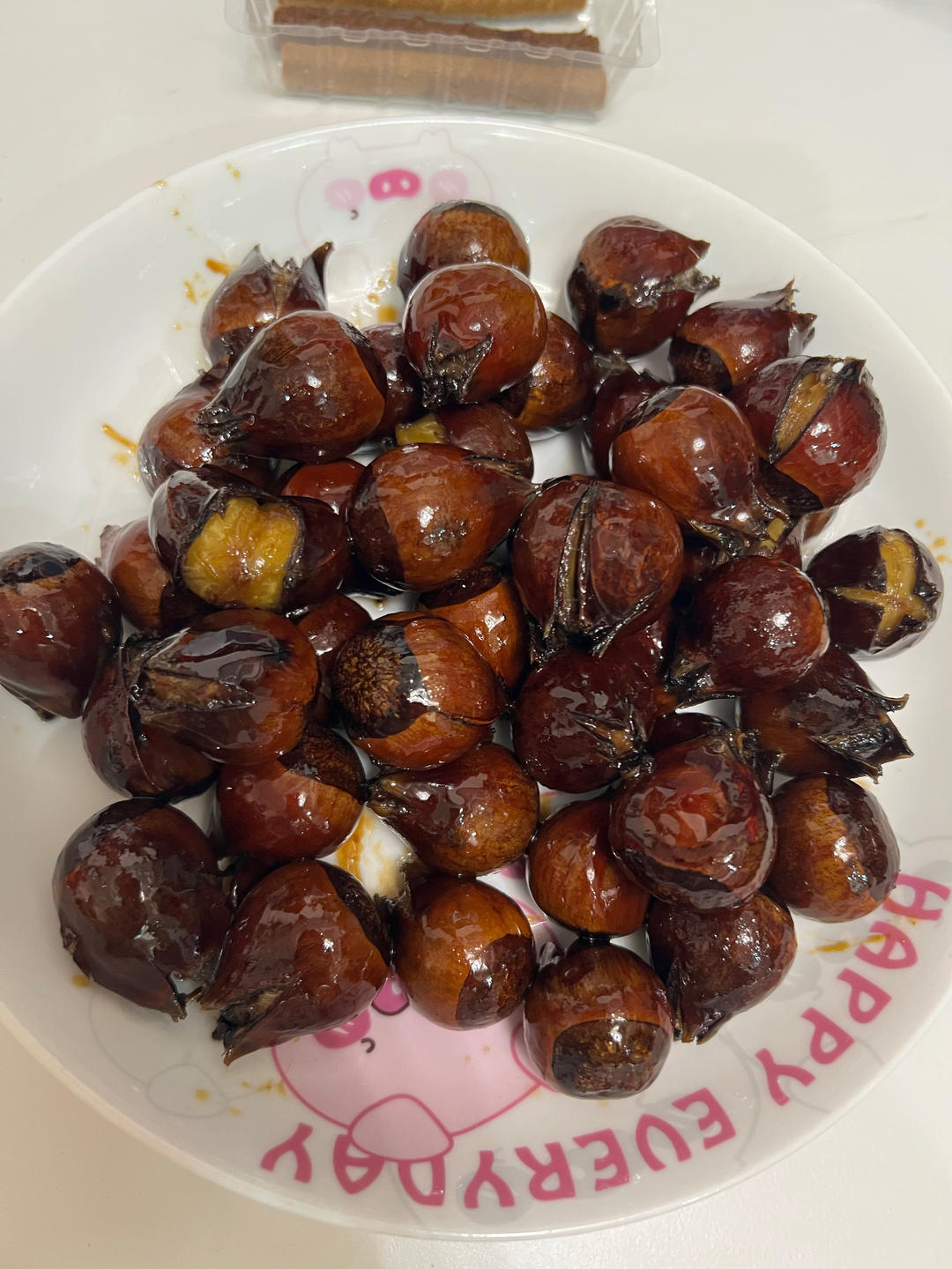 好吃好看又好剥皮的水煮板栗