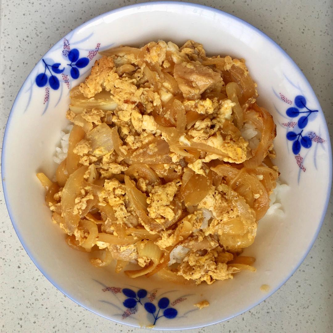 亲子丼-目前我做得最好吃的版本