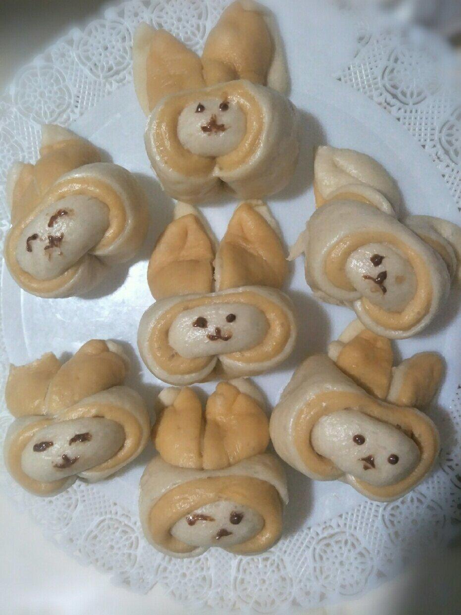 卡通兔子馒头