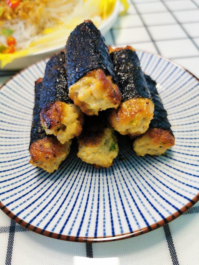 海苔鸡肉卷