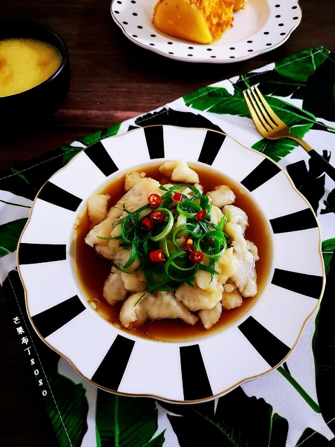 芒果布丁8080做的油淋鱼片