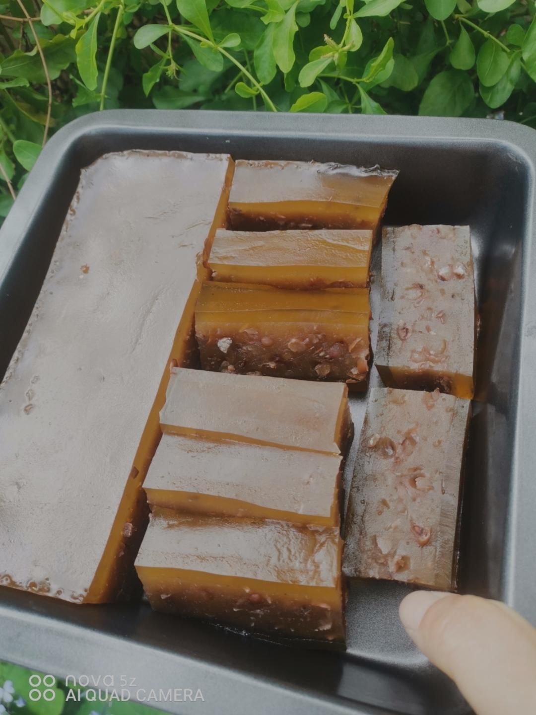 红豆马蹄糕