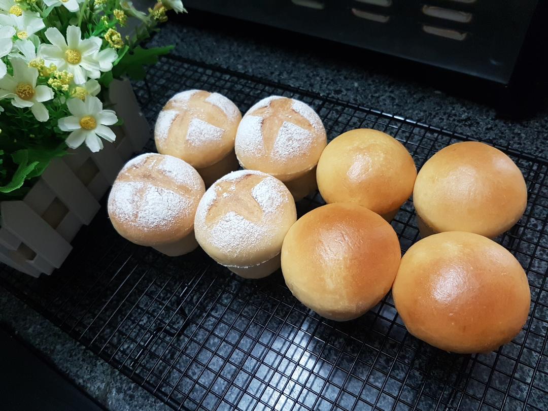 培根土豆芝士小蘑菇面包