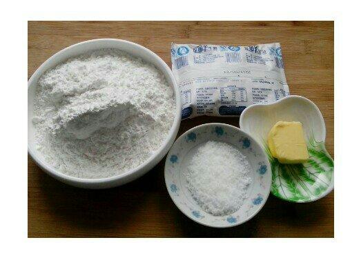纯奶手撕吐司的做法 步骤1