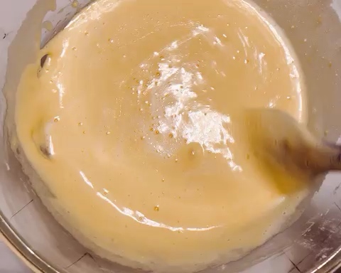 柠檬🍋青提🍇海绵裸蛋糕的做法 步骤9