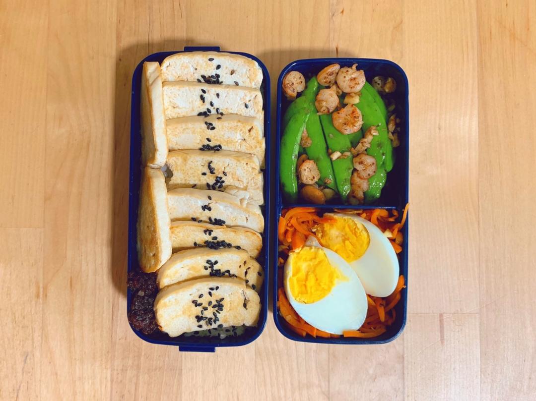盐煎老豆腐（蘸酱油）