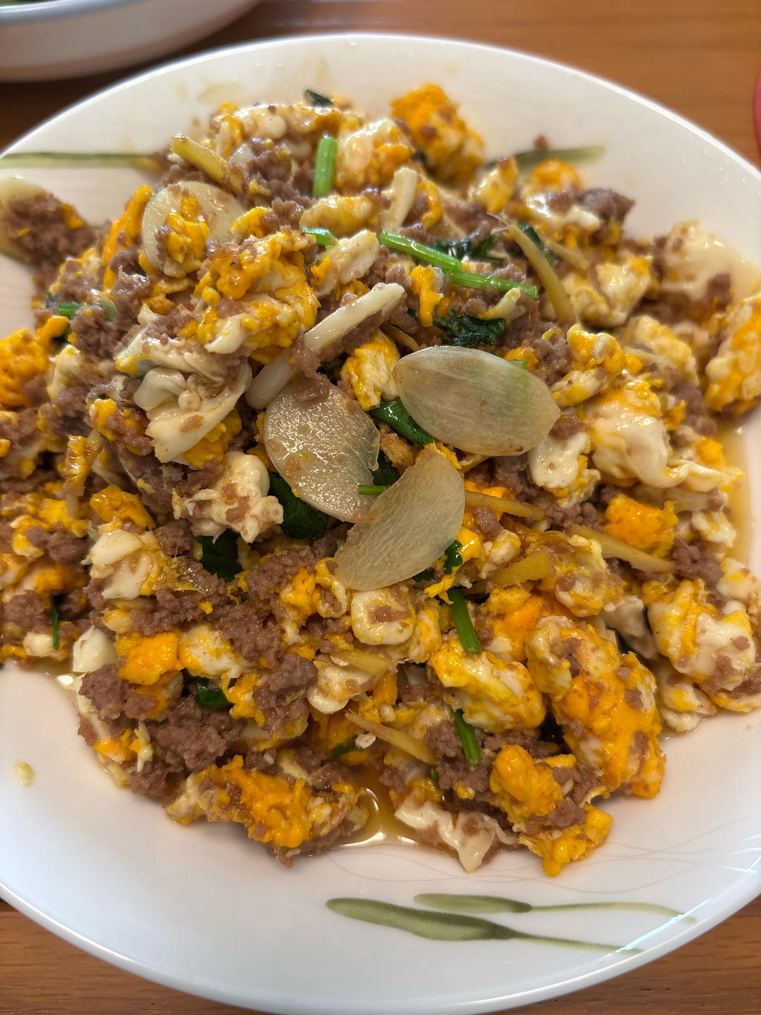 牛肉末炒鸡蛋｜超棒！