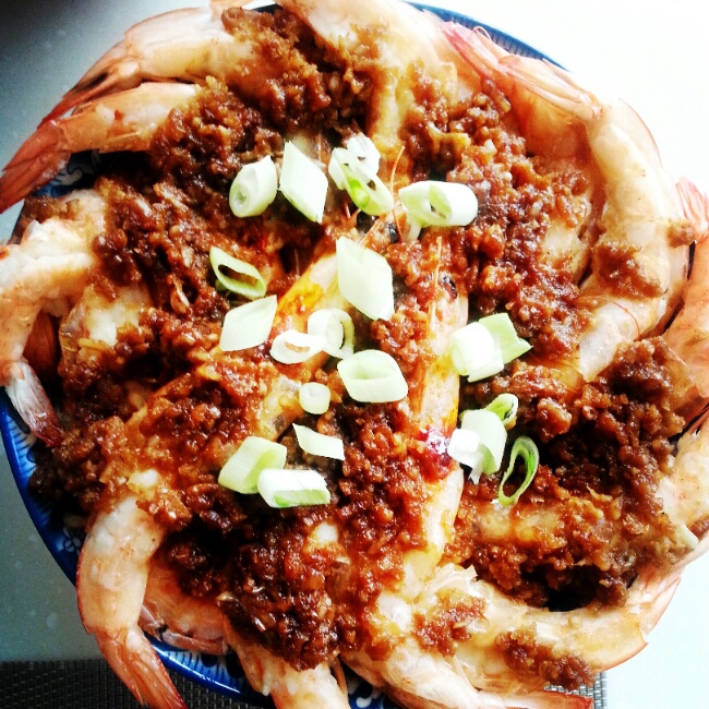 蒜蓉粉丝蒸虾