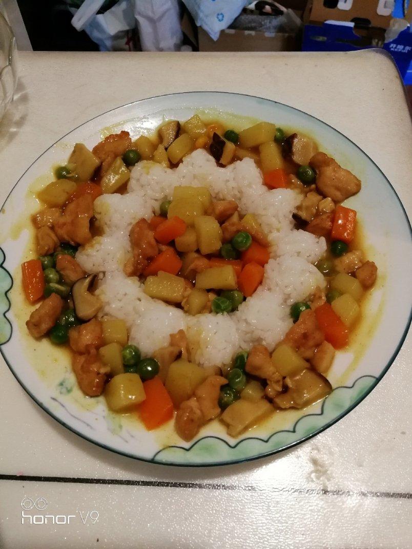 简单好吃好看的咖喱饭