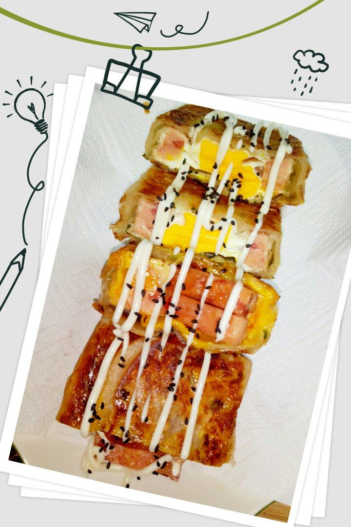 无需和面❗️懒人早餐鸡蛋饼