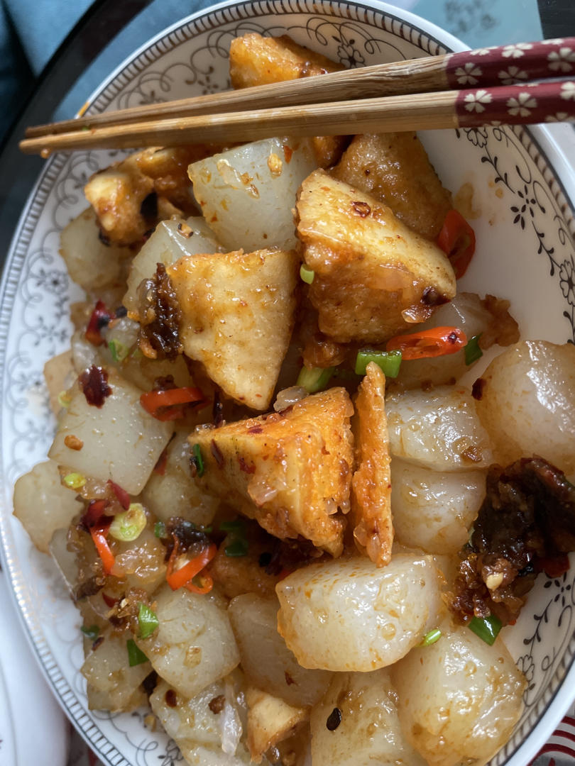 炒凉粉