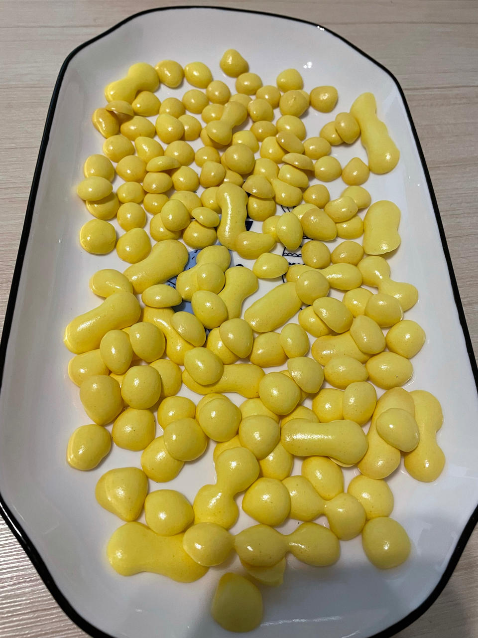 入口即化的无添加蛋黄溶豆