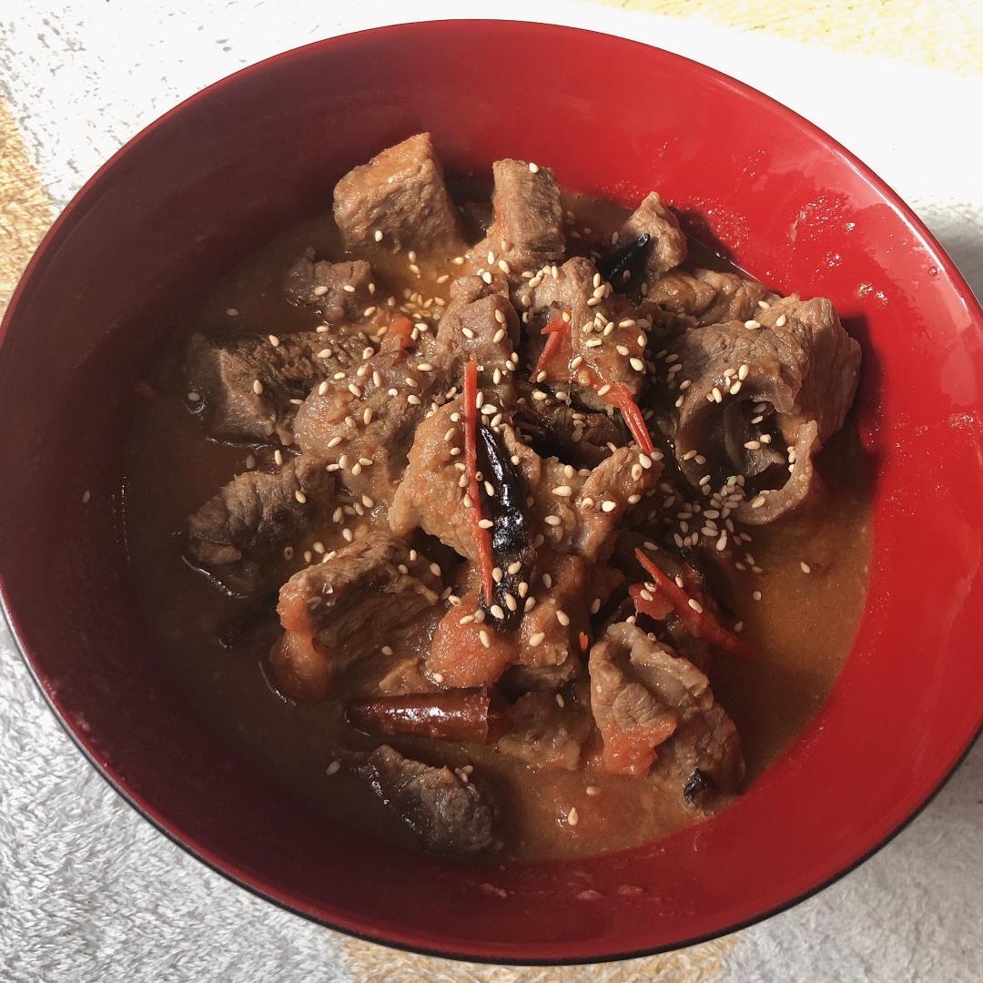 西红柿炖牛肉
