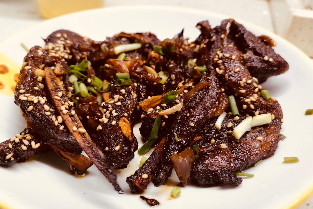 家庭烤箱烤羊排