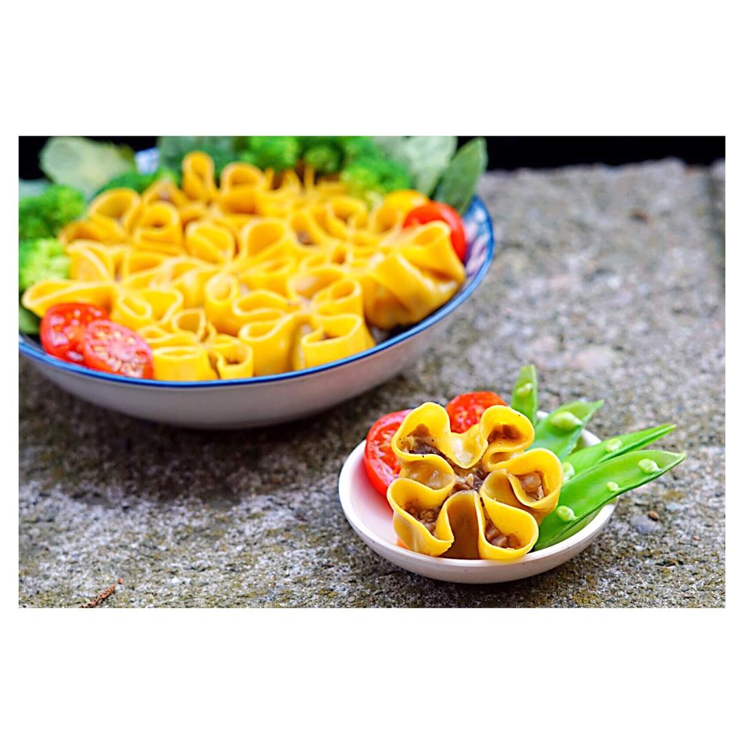 【五福临门】之小花花煎饺