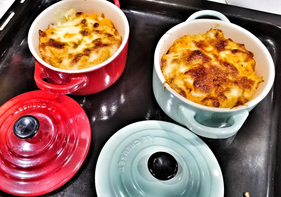 奶香芝士焗红薯