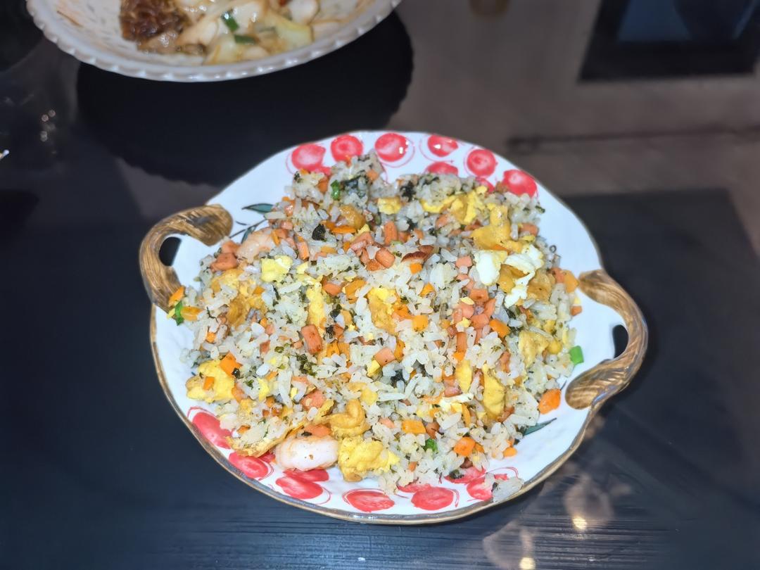 一定试试的！紫菜炒饭