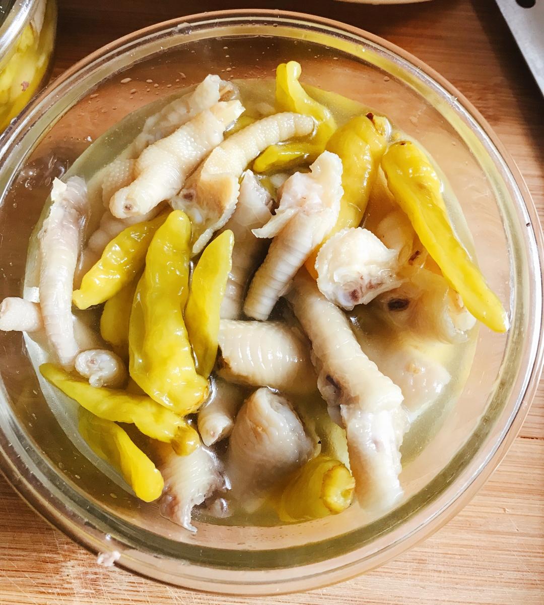 小米儿666做的绝味泡椒凤爪