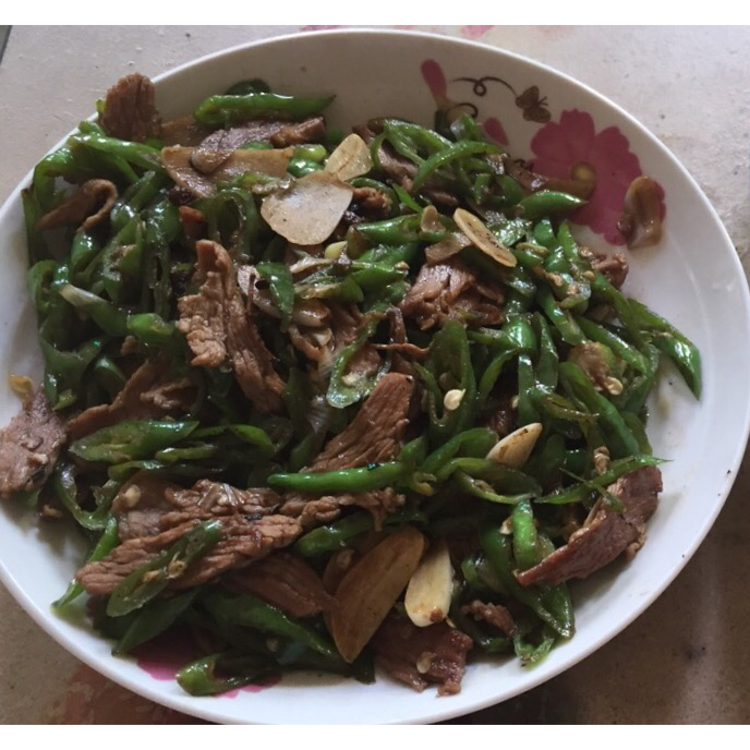 农家小炒肉【记忆中勾魂的油汤】