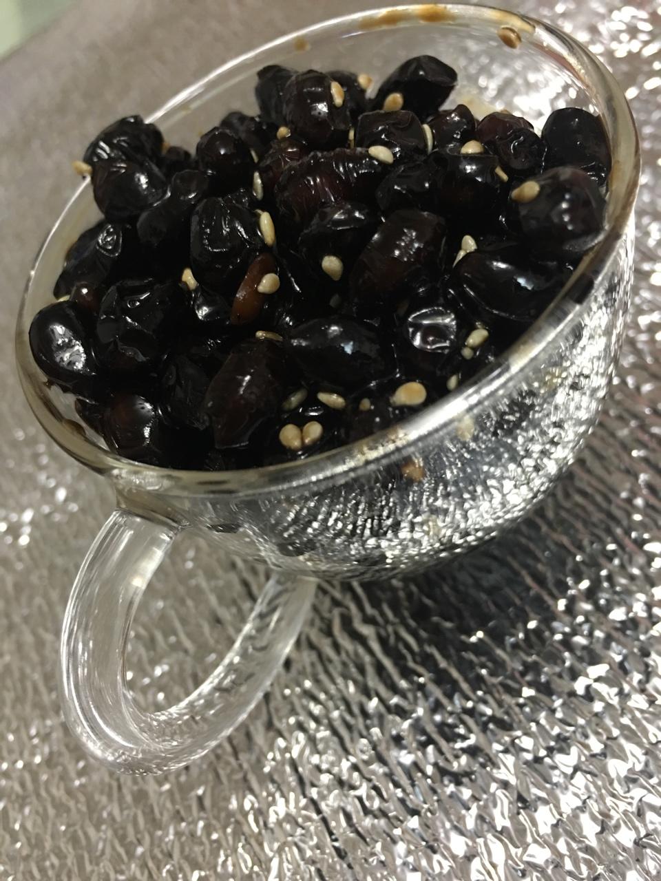 韩式酱煮黑豆